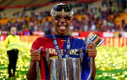 Yamal gia hạn hợp đồng với Barca, lương 441 tỉ đồng/năm