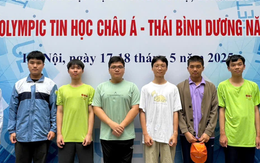 Học sinh Việt Nam gây bất ngờ tại Olympic tin học châu Á - Thái Bình Dương