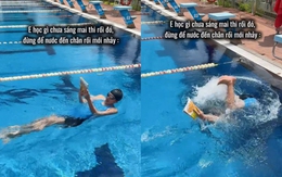'Cây hài nhân dân' Ánh Viên bày cách học bài dưới nước