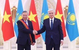 Tổng Bí thư Tô Lâm nhận Huân chương Hữu nghị Dostyk hạng nhất của Kazakhstan