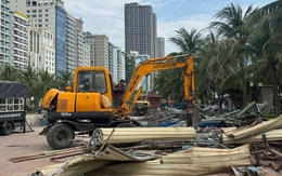 Vì sao Đà Nẵng cưỡng chế tháo dỡ các ki-ốt ven đường biển Võ Nguyên Giáp?