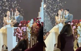 Cười bò với màn em gái hát tặng anh trai trong ngày cưới