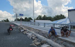 Khắc phục lún nứt đường dẫn cầu tuyến tránh Giồng Riềng 50 tỉ đồng