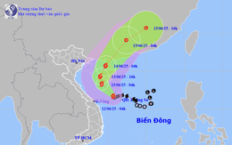Hôm nay, bão số 1 tăng cấp, miền Trung tiếp tục mưa lớn