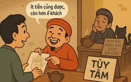 Câu thành ngữ liên quan đến thầy bói này là gì?