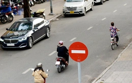 Đi xe ngược chiều: Chưa bị phạt chưa sợ