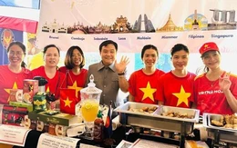 Quảng bá sản phẩm Việt Nam tại hội chợ quốc tế ẩm thực - văn hóa ở Brazil