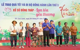 Xổ số Đồng Tháp 10 năm đồng hành cùng hàng ngàn học sinh