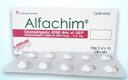 Thu hồi toàn quốc đối với lô thuốc viên nén Alfachim 4.2