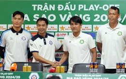 HLV Đà Nẵng, Bình Phước nói gì trước trận play-off 'sinh tử'?