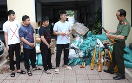 Triệt phá ổ nhóm chế tạo, tàng trữ, mua bán súng quy mô lớn