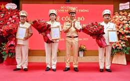 Lần đầu tiên Cục Cảnh sát giao thông có nữ phó cục trưởng