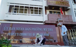 Gấp rút lắp bảng tên phường, xã tỉnh Đồng Tháp mới