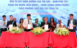 Liên danh Vingroup - Techtra ký kết hợp đồng làm cao tốc Gia Nghĩa - Chơn Thành