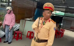 Chạy xe máy không xuất trình được giấy tờ còn quay clip ‘đấu tố’ cảnh sát giao thông