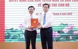 Ông Trần Thanh Lâm giữ chức phó trưởng Ban Tuyên giáo và Dân vận Trung ương