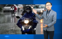 Thời tiết đêm 4 ngày 5-6: Bắc Bộ, Nam Bộ mưa to; Trung Bộ nắng nóng