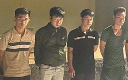 Mâu thuẫn trên mạng xã hội, nhóm thanh niên mang hung khí chém đối thủ