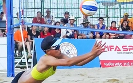Sôi động giải bóng chuyền bãi biển quốc tế ở Nha Trang