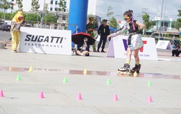 155 vận động viên tranh tài ở Giải vô địch trẻ roller sports quốc gia 2025