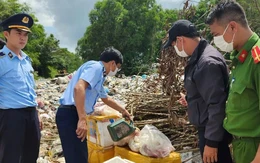 Chống buôn lậu, hàng giả 7-6: Phú Yên tiêu hủy 80kg thịt heo đông lạnh không rõ nguồn gốc
