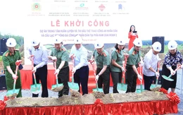 Khởi công Trung tâm Huấn luyện - Thi đấu thể thao Công an nhân dân phía Nam