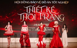 Show đồ án tốt nghiệp thời trang dạ hội đầy cảm hứng của sinh viên Đại học Duy Tân