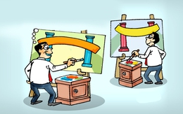Các địa phương cạnh tranh... cổng chào