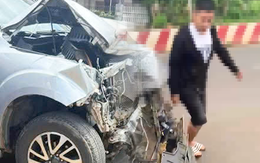 Người dân vây bắt tài xế tông xe liên hoàn rồi bỏ chạy hơn 2km