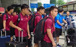 Tuyển U23 Việt Nam đã đến Indonesia