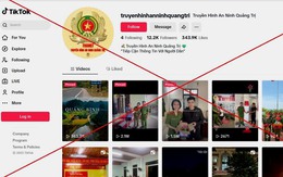 Xác minh kênh TikTok giả mạo Công an Quảng Trị phát tán hình ảnh phản cảm