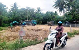 Người vi phạm đào múc đất trả lại đường thoát nước lũ lụt tây Nha Trang, Diên Khánh