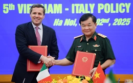 Việt Nam - Ý ký biên bản Đối thoại chính sách quốc phòng lần thứ 5