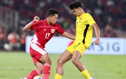 Bảng xếp hạng U23 Đông Nam Á 2025: Indonesia vào bán kết, Malaysia bị loại