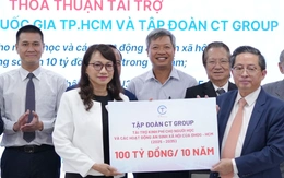 100 tỉ đồng tài trợ thúc đẩy công nghệ cao, hỗ trợ người học Đại học Quốc gia TP.HCM