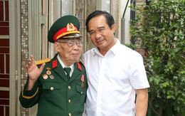 Chủ tịch Nguyễn Văn Được thăm thương binh, bệnh binh nhân ngày 27-7