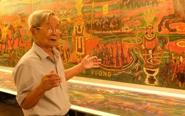 Họa sĩ Quách Phong: 16 năm vẽ lịch sử bằng tranh