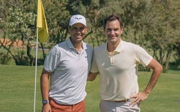 Huyền thoại Federer và Nadal đọ sức trên sân golf