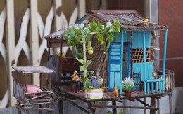 Góc nhìn trưa nay | Gợi nhớ ký ức miền Tây qua những ngôi nhà thu nhỏ