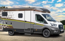Nhà di động thuần điện từ Ford Transit: 240km/sạc, nội thất từ… ngô, cách nhiệt bằng nhựa tái chế
