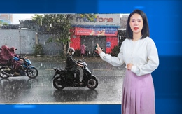 Thời tiết đêm 28 ngày 29-7: Bắc Bộ nắng nóng, Nam Bộ mưa rào, Trung Bộ mưa to
