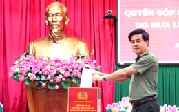 Công an Đồng Nai phát động quyên góp ủng hộ đồng bào thiệt hại do mưa lũ và bão số 3