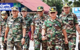 Tư lệnh quân đội Thái Lan - Campuchia đồng ý ngừng bắn