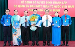 Ông Nguyễn Phước Lộc: 'Lấy người dân là trung tâm, chủ thể, động lực trong công tác mặt trận'
