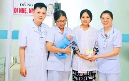 Trẻ sơ sinh thủng dạ dày được cứu sống kỳ diệu