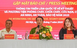 Sắp diễn ra triển lãm quốc tế về phòng cháy tại TP.HCM, người dân được hướng dẫn kỹ năng thoát nạn