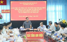 6 xã ở huyện Củ Chi cũ sẵn sàng tổ chức Đại hội Đảng bộ đầu tiên