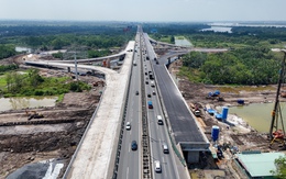 Làm đường tạm 200m kết nối cầu Nhơn Trạch với cao tốc TP.HCM - Long Thành từ ngày 19-8