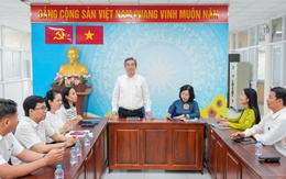 Phó bí thư Nguyễn Phước Lộc khảo sát phường Hòa Hưng sau một tuần vận hành
