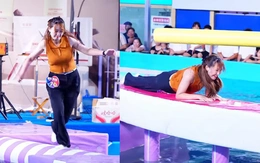Cô gái vượt chướng ngại vật phong cách độc lạ